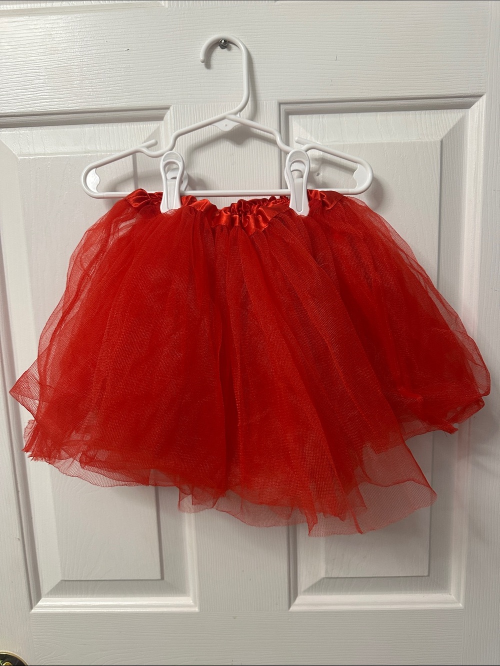Red Tulle Tutú Skirt for Kids - Classic Party Skirt